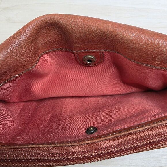 Fossil Genuine Leather Women's Wallet Cards Cash Coins Pockets Brown Orange 2010 - Picture 5 of 15